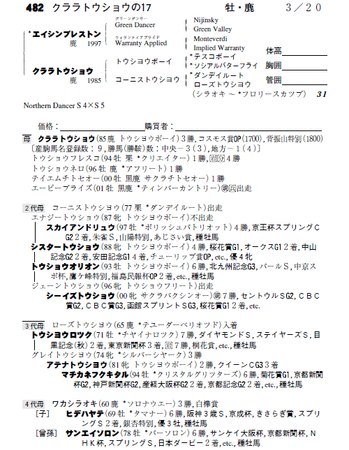 No.482�@�N�����g�E�V���E�̂P�V�i���G�C�V���v���X�g���j