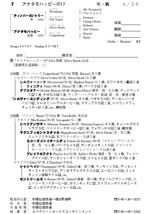 No.7�@�A�i�^���n�b�s�[�̂P�V