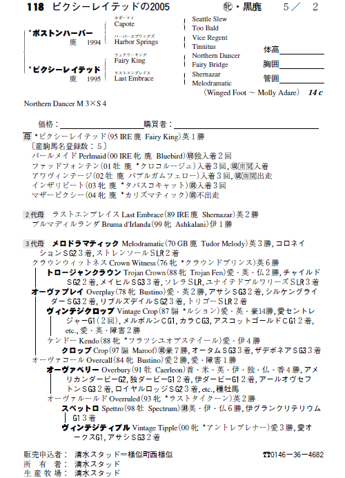 No.118�@�s�N�V�[���C�e�b�h�̂Q�O�O�T
