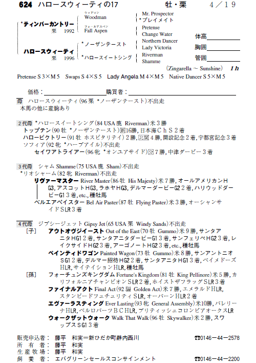 No.624�@�n���[�X�E�B�[�e�B�̂P�V