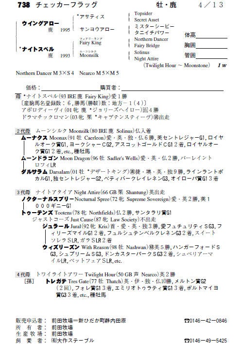 No.738�@�`�F�b�J�[�t���b�O